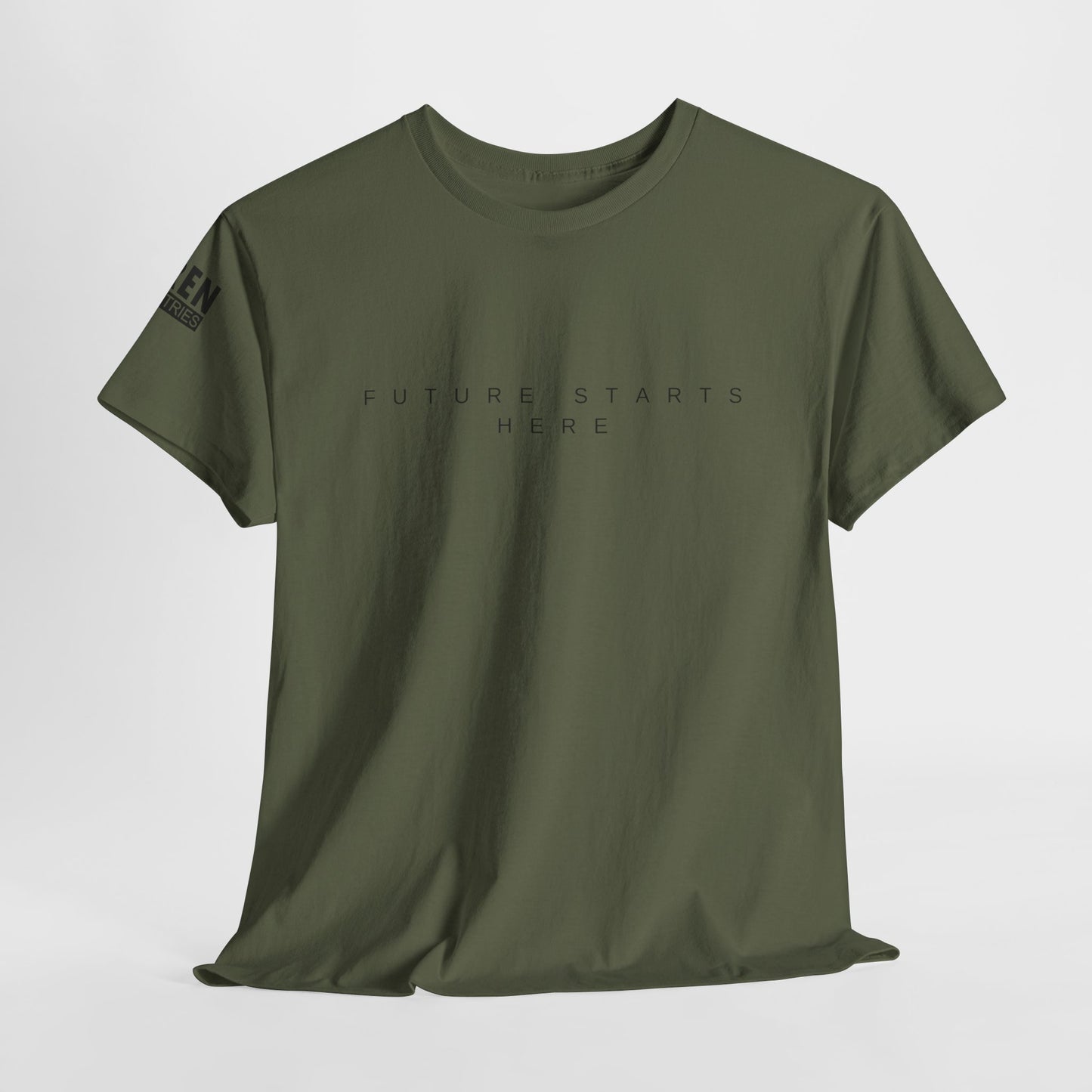 SIREN INDUSTRIES RETRO - Future Starts Here - Heavy Cotton T-shirt