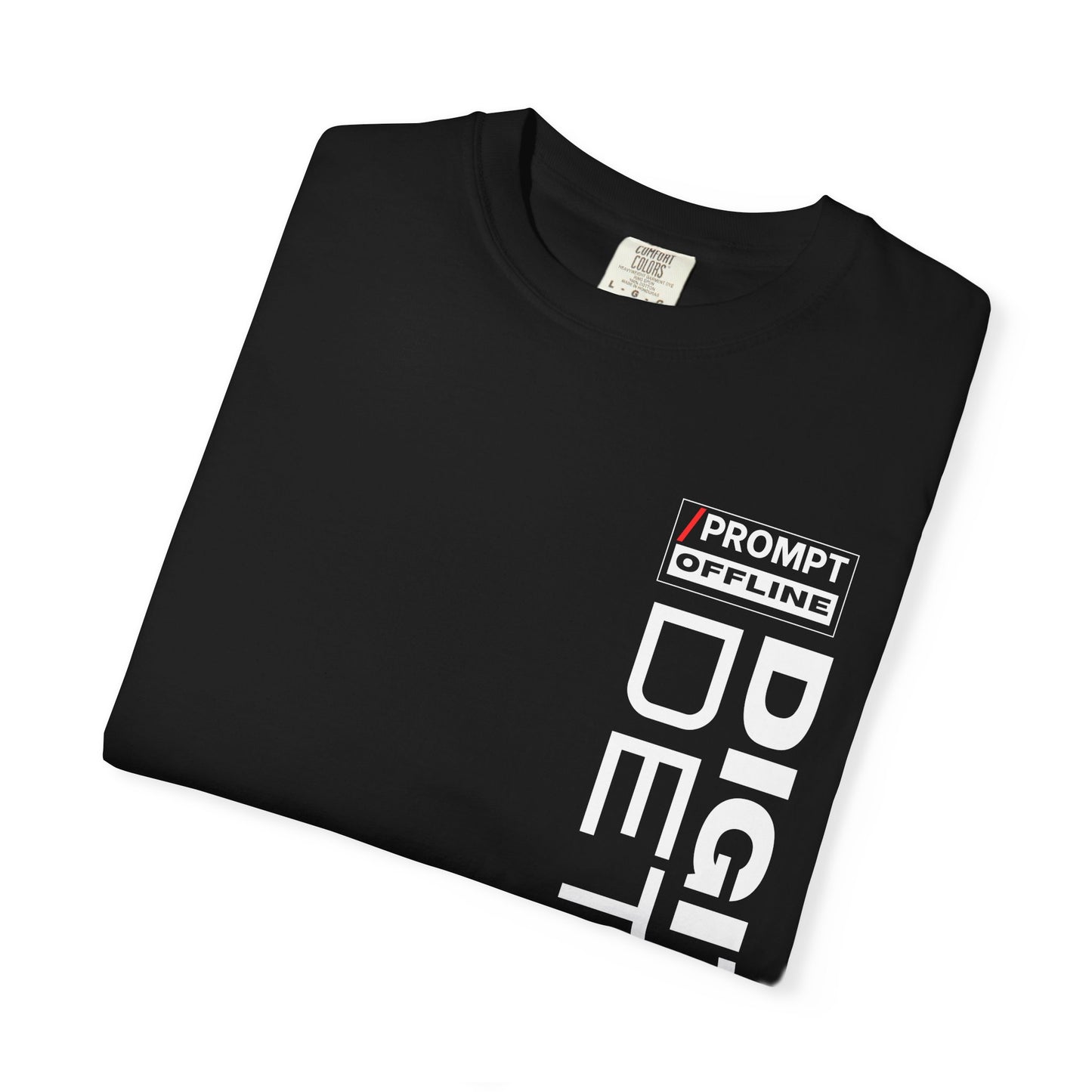 PROMPT OFFLINE - DIGITAL DETOX - Premium cotton fabric T-shirt