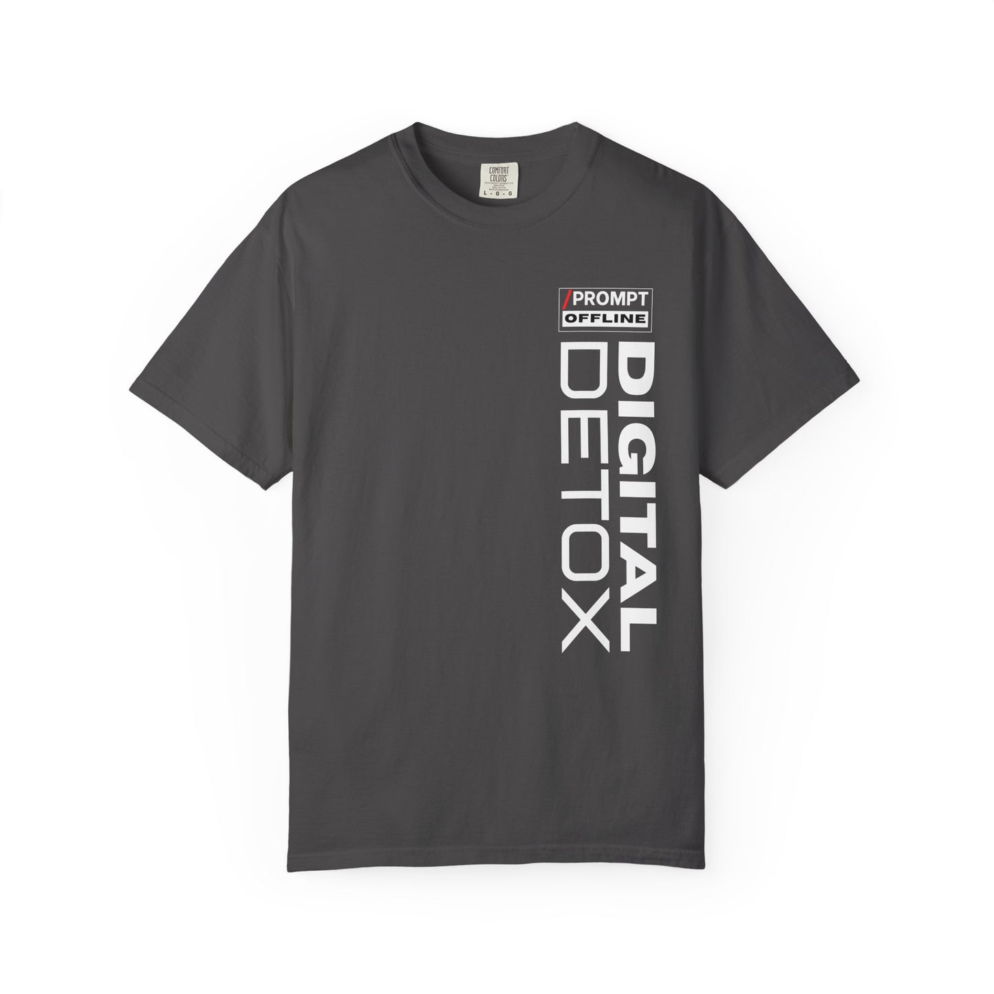 PROMPT OFFLINE - DIGITAL DETOX - Premium cotton fabric T-shirt