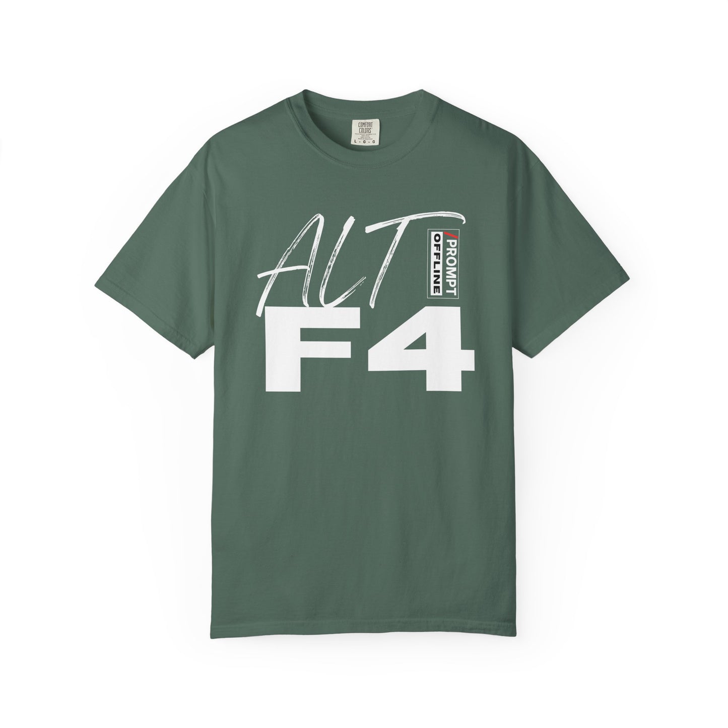 PROMPT OFFLINE - ALT F4 Premium cotton fabric T-shirt