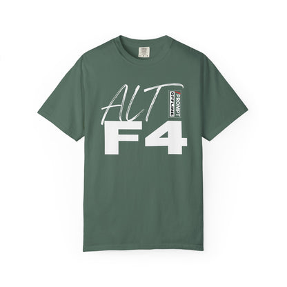 PROMPT OFFLINE - ALT F4 Premium cotton fabric T-shirt