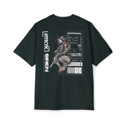 SIREN INDUSTRIES W25 - VECTOR - SNIPER Heavy Oversized Tee