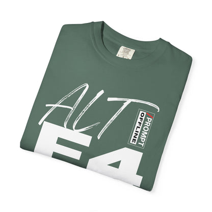 PROMPT OFFLINE - ALT F4 Premium cotton fabric T-shirt