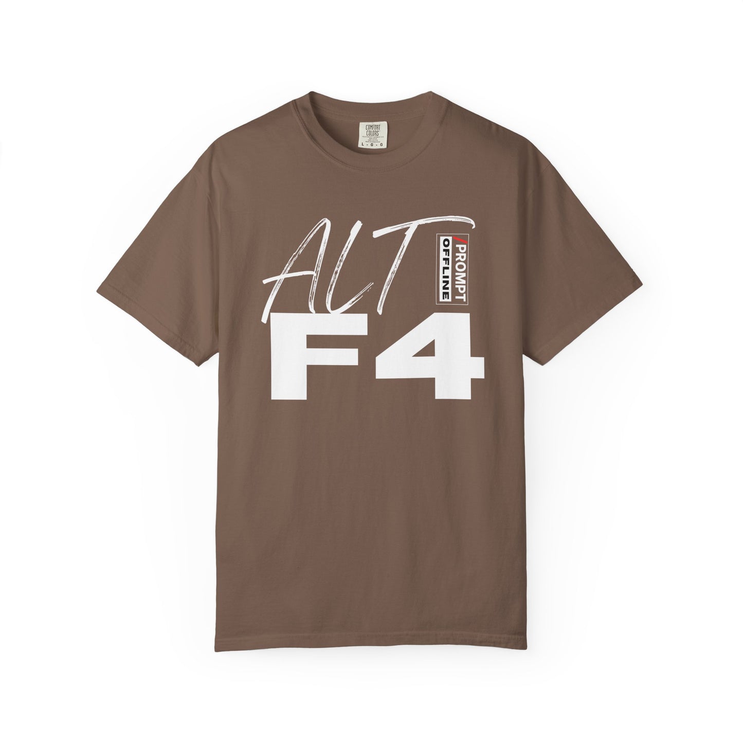 PROMPT OFFLINE - ALT F4 Premium cotton fabric T-shirt