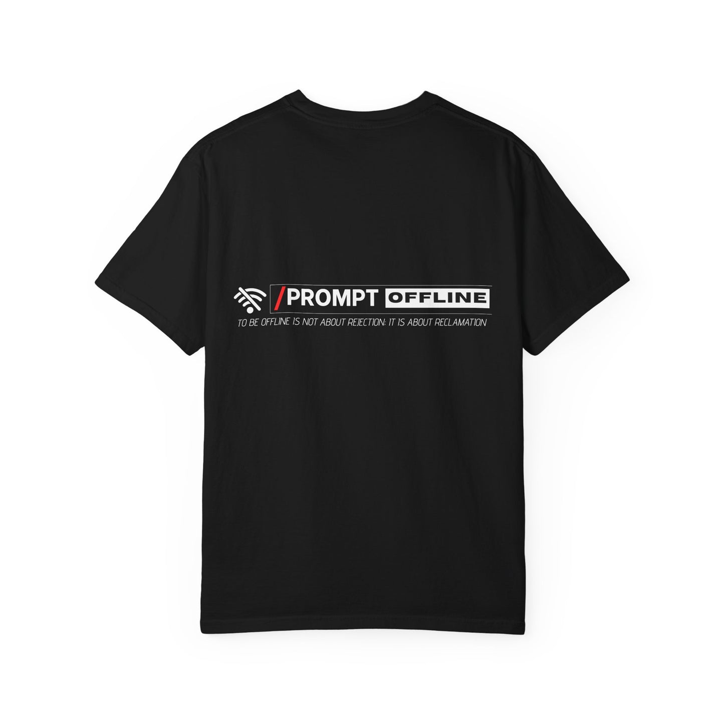 PROMPT OFFLINE - HORIZON - Premium cotton fabric T-shirt