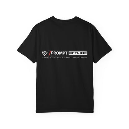 PROMPT OFFLINE - HORIZON - Premium cotton fabric T-shirt