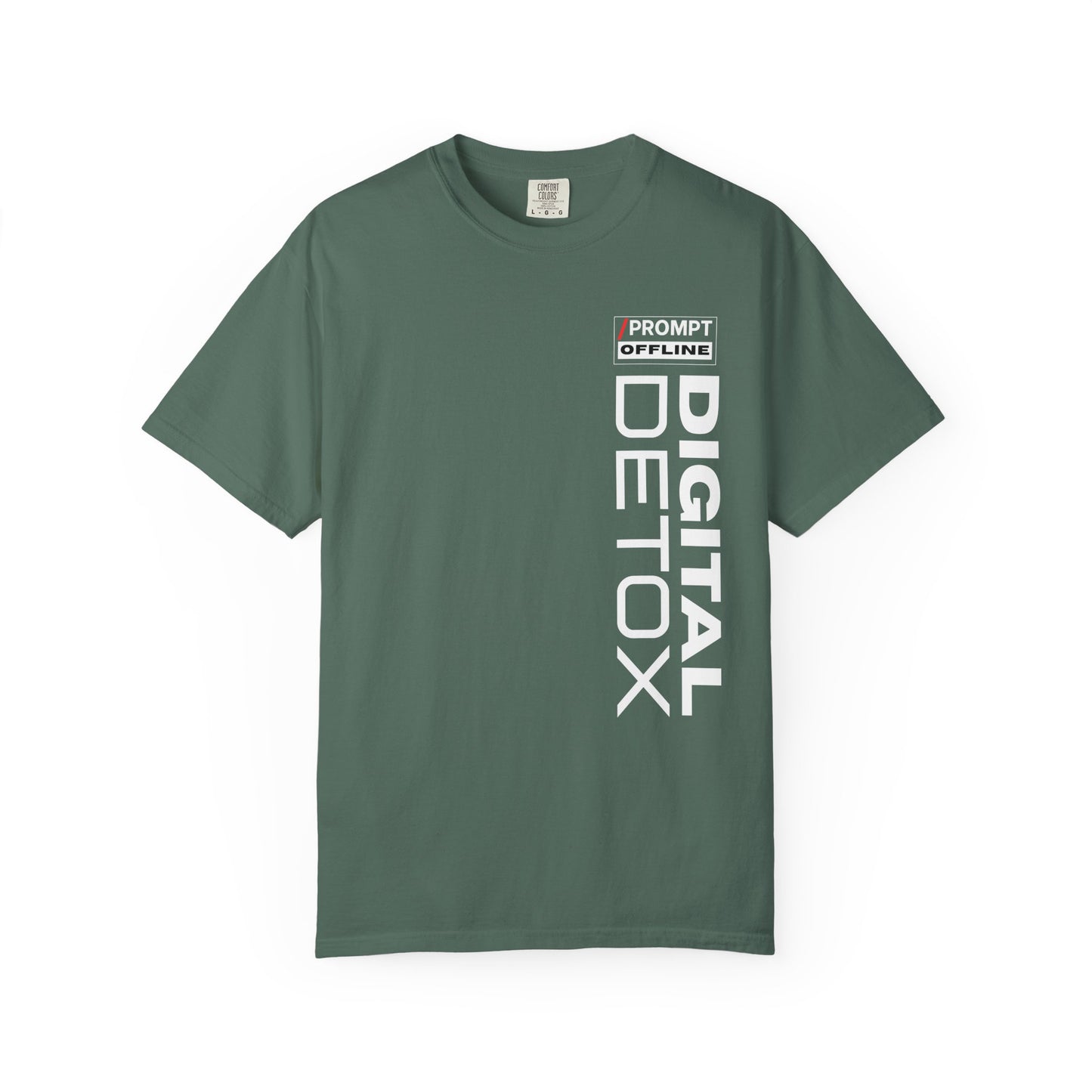 PROMPT OFFLINE - DIGITAL DETOX - Premium cotton fabric T-shirt
