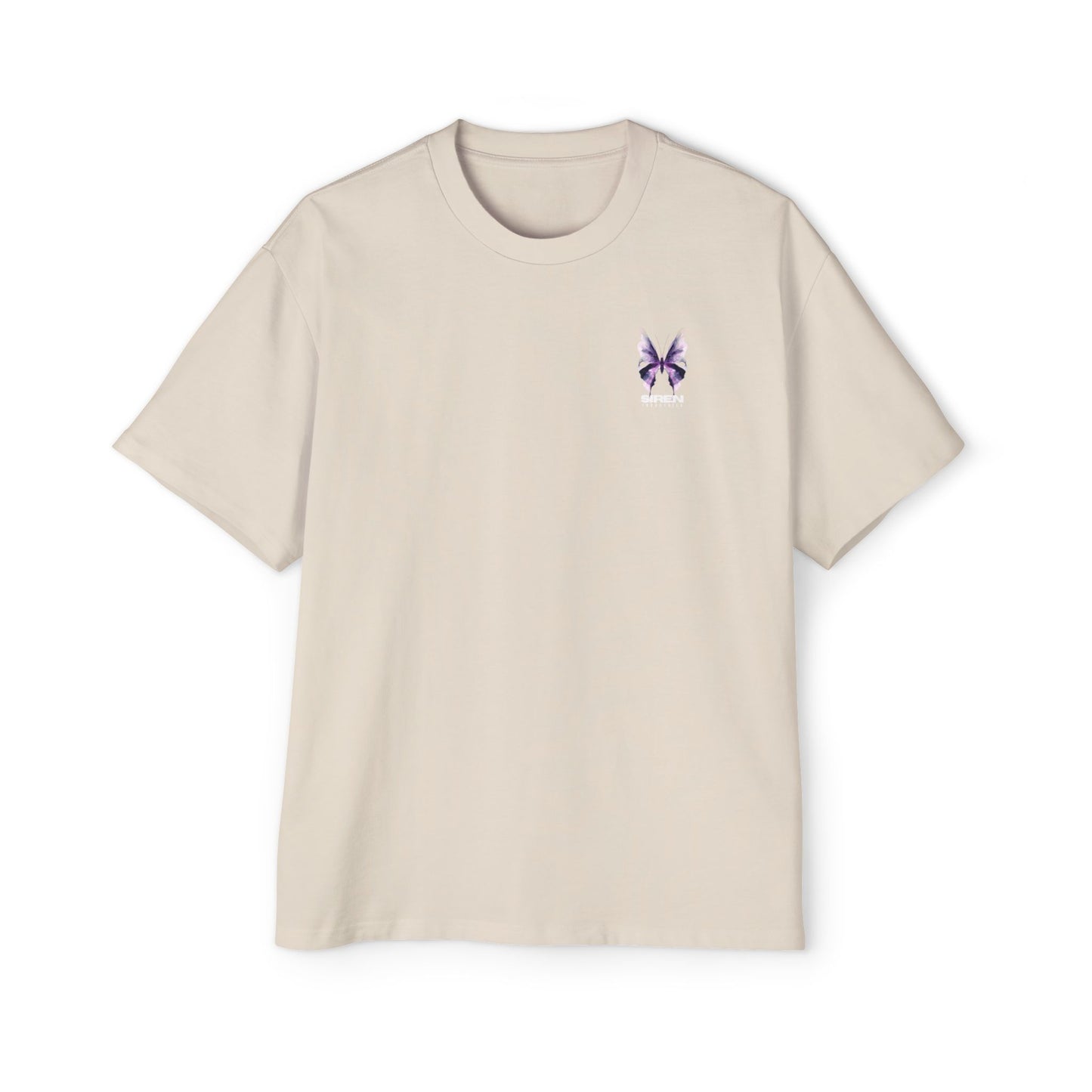 SIREN INDUSTRIES S26 - BUTTERFLY- Premium Heavy Oversized Tee