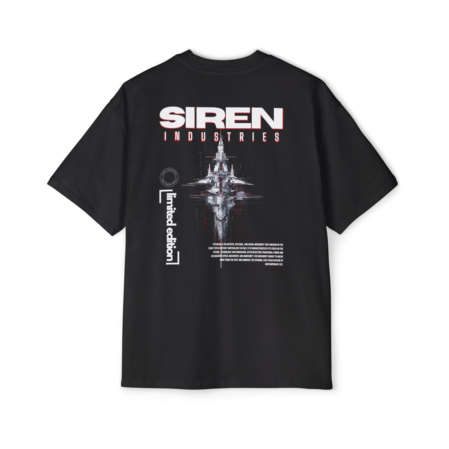 SIREN INDUSTRIES W25 - DARKSTAR - LIMITED EDITION Heavy Oversized Tee