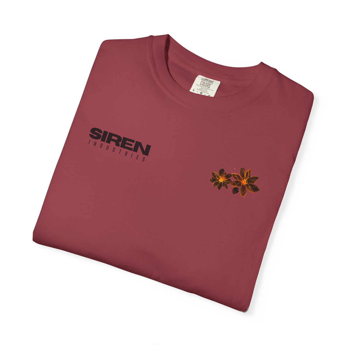SIREN INDUSTRIES S26 - FLOWERS - Premium Cotton T-shirt