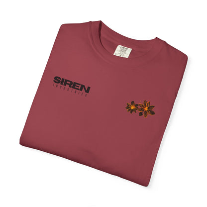 SIREN INDUSTRIES S26 - FLOWERS - Premium Cotton T-shirt