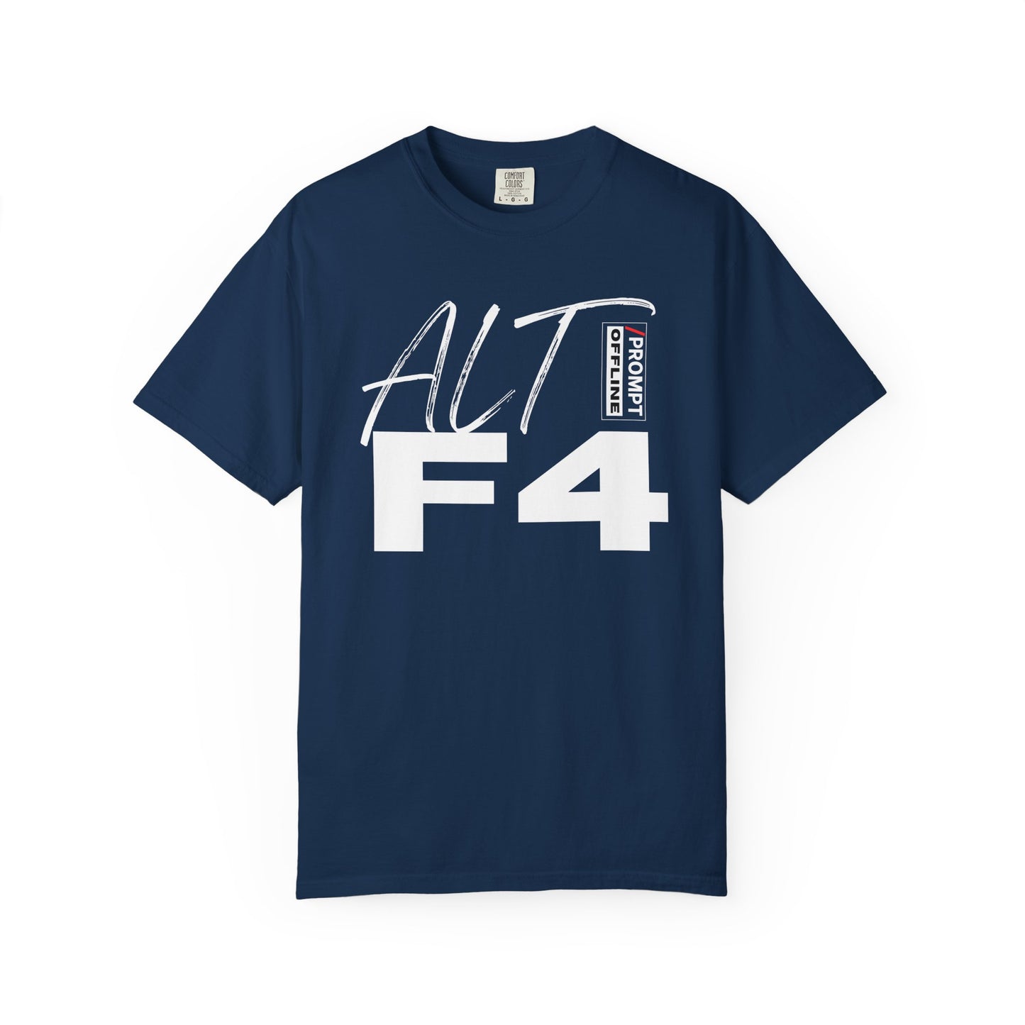 PROMPT OFFLINE - ALT F4 Premium cotton fabric T-shirt