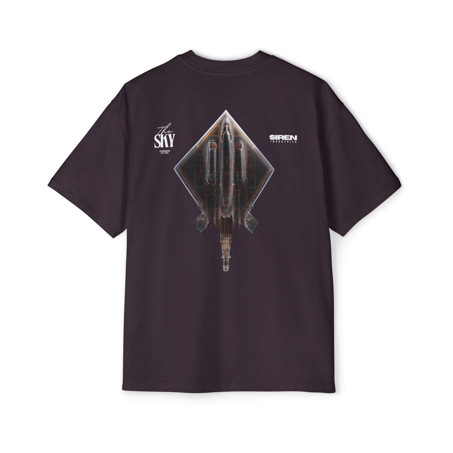 SIREN INDUSTRIES S26 - THE SKY - LIMITED EDITION Heavy Oversized Tee T-shirt