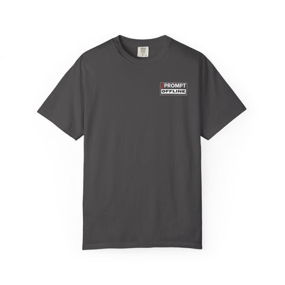 PROMPT OFFLINE - HORIZON - Premium cotton fabric T-shirt