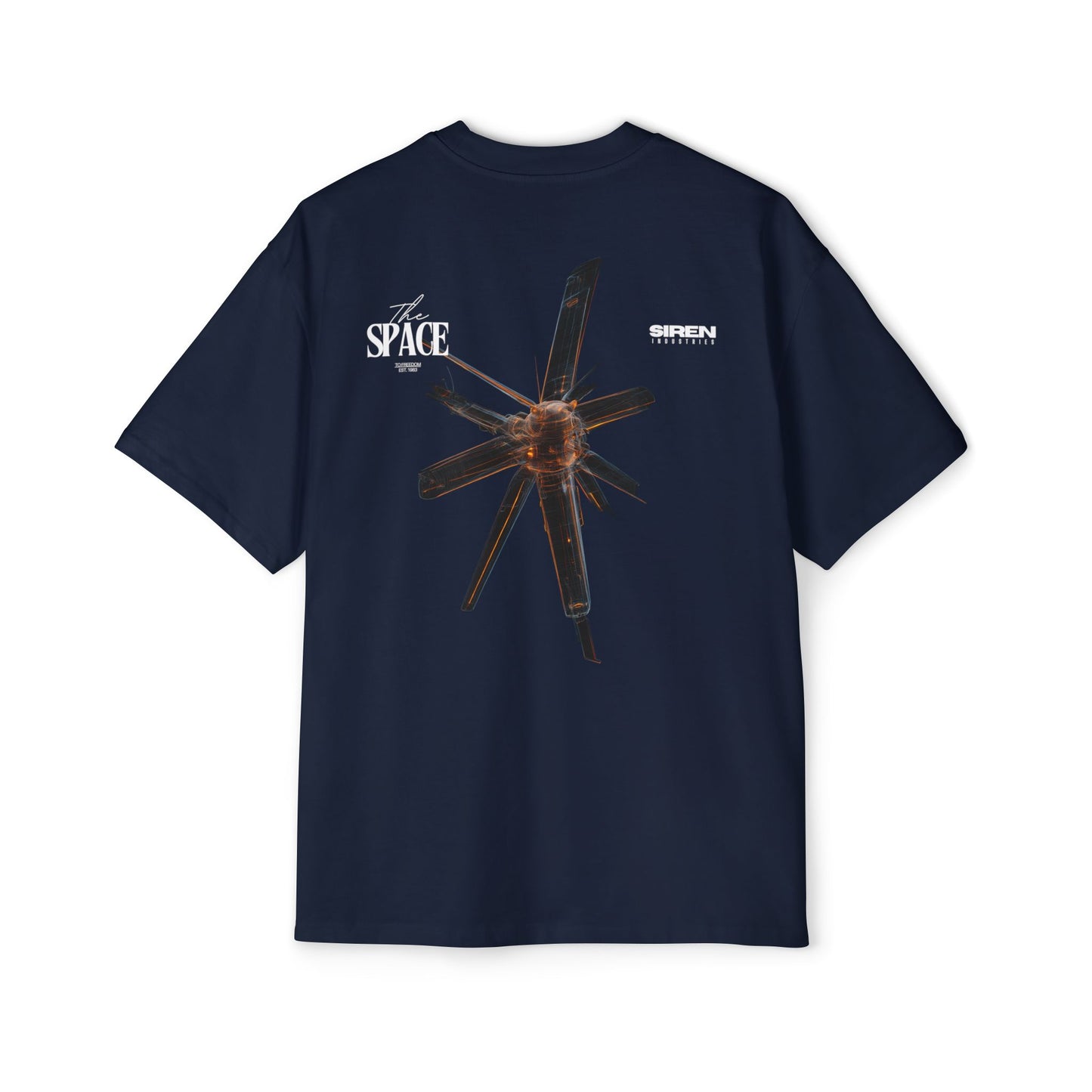 SIREN INDUSTRIES S26 - THE SPACE - LIMITED EDITION Heavy Oversized Tee T-shirt