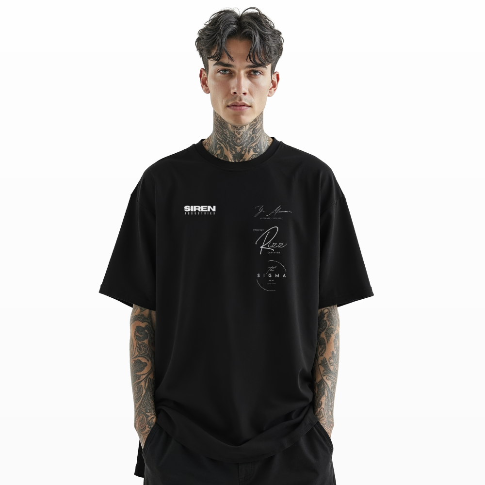 SIREN INDUSTRIES NEW - Yo Mamma - Heavy Oversized Tee