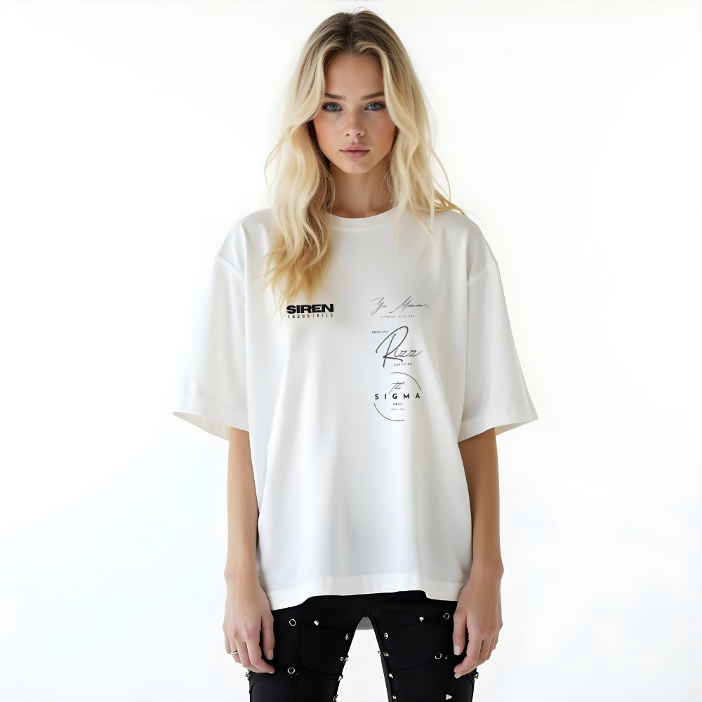 SIREN INDUSTRIES NEW - Yo Mamma - Heavy Oversized Tee
