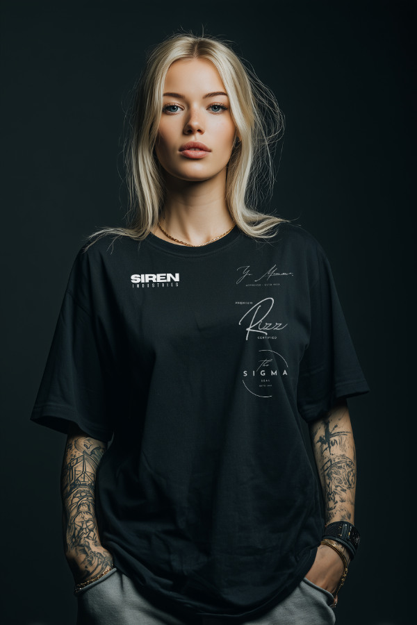 SIREN INDUSTRIES NEW - Yo Mamma - Heavy Oversized Tee
