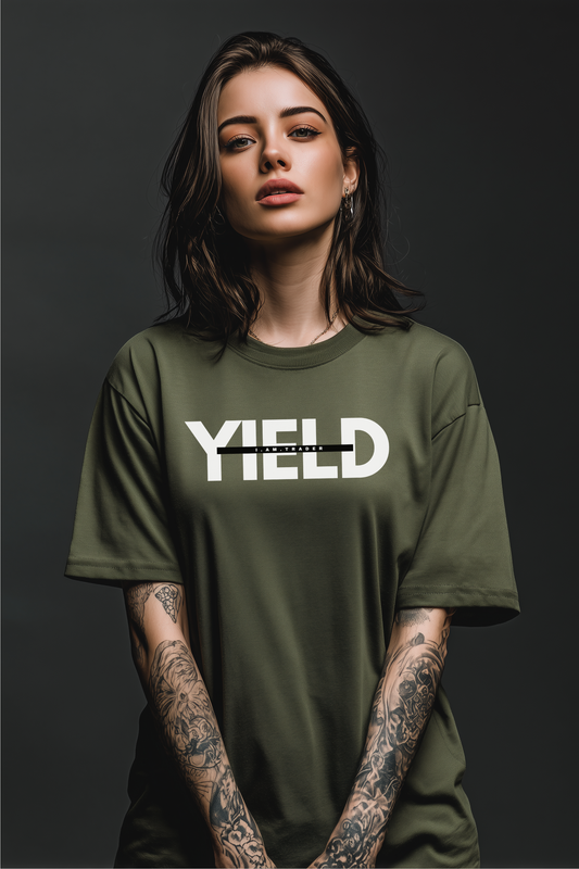 I.AM.TRADER - YIELD - Heavy Cotton T-Shirt