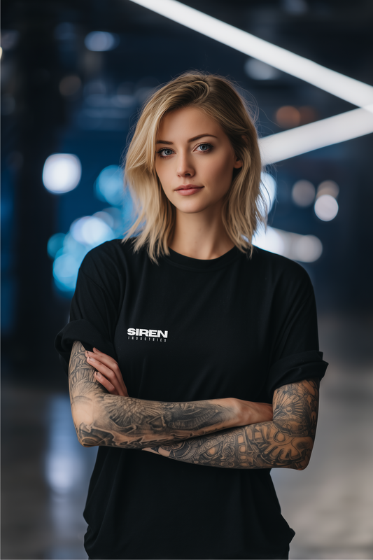 SIREN INDUSTRIES S25 - Brand Icon - Heavy Oversized Tee