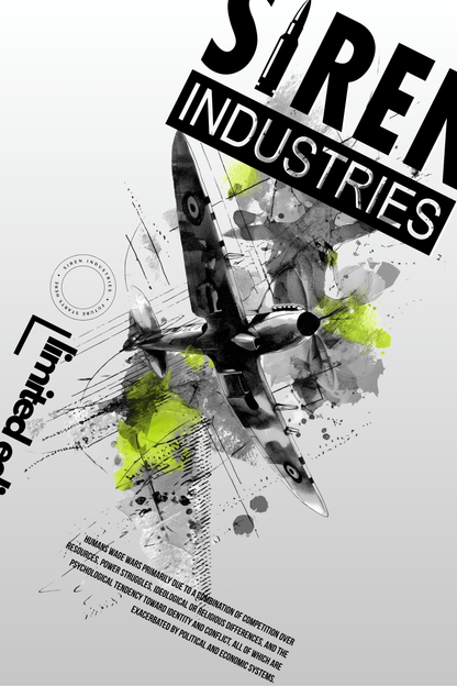 SIREN INDUSTRIES S25 - RETRO - LIMITED EDITION Heavy Oversized Tee