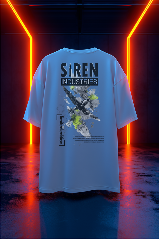 SIREN INDUSTRIES S25 - RETRO - LIMITED EDITION Heavy Oversized Tee