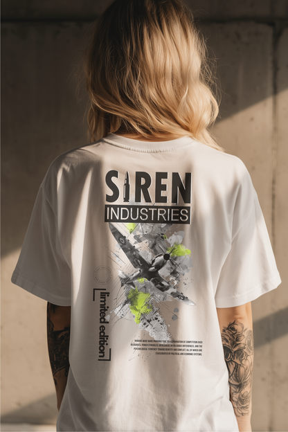 SIREN INDUSTRIES S25 - RETRO - LIMITED EDITION Heavy Oversized Tee