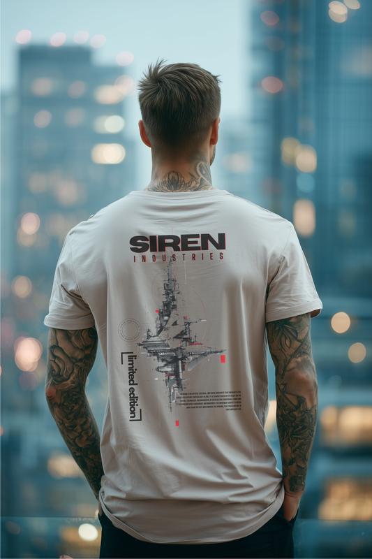 SIREN INDUSTRIES S25 - FUTURISM - LIMITED EDITION Heavy Oversized Tee