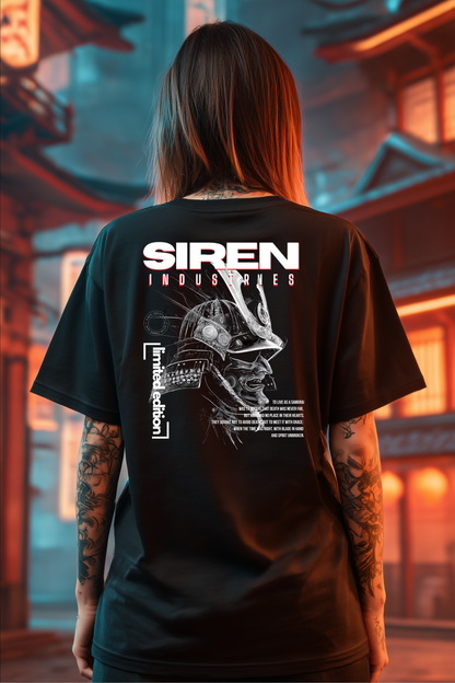 SIREN INDUSTRIES W25 - SAMURAI - LIMITED EDITION Heavy Oversized Tee