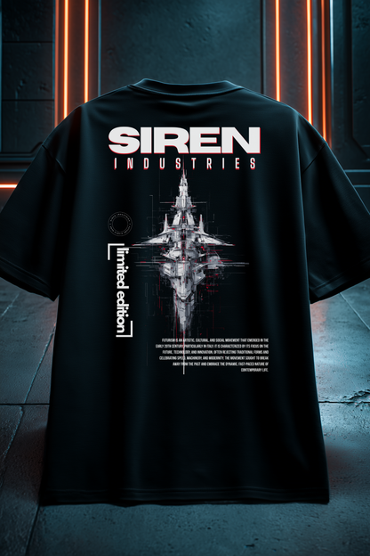 SIREN INDUSTRIES W25 - DARKSTAR - LIMITED EDITION Heavy Oversized Tee