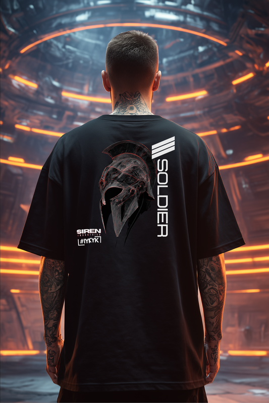 SIREN INDUSTRIES W25 - IYKYK - SOLDIER Heavy Oversized Tee