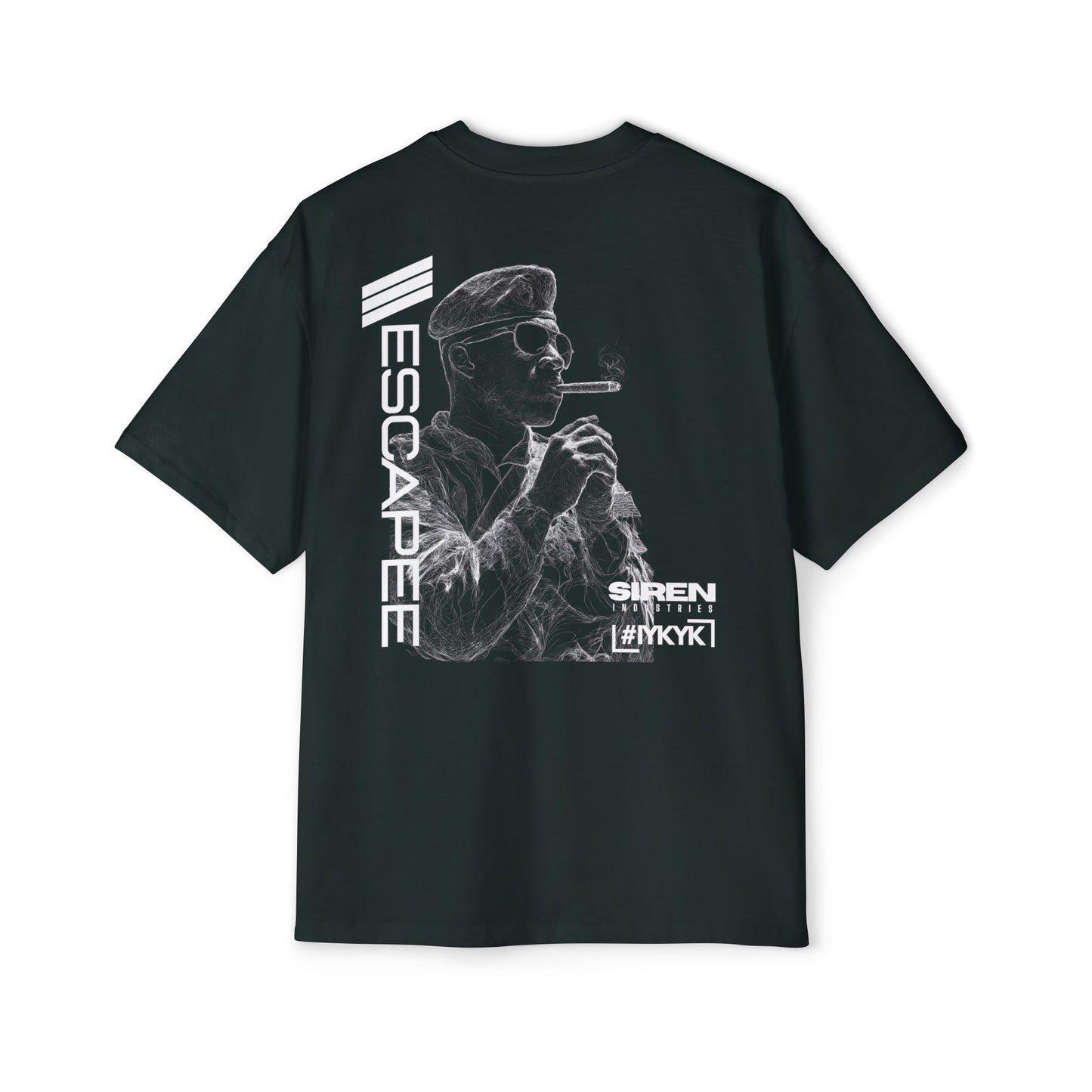 SIREN INDUSTRIES W25 - IYKYK - ESCAPEE MK.2 Heavy Oversized Tee