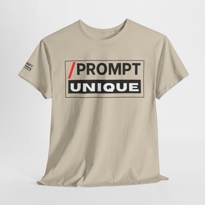 The PROMPT collection - UNIQUE T-shirt, Unique Prompt Unisex Heavy Cotton Tee, Graphic T-Shirt, Relaxed Fit Top, Casual Wear, Gift for Creatives, Everyday Style