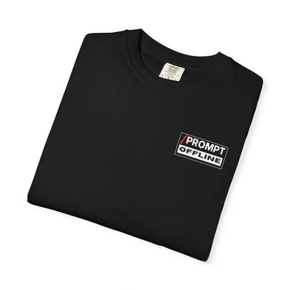 PROMPT OFFLINE - HORIZON - Premium cotton fabric T-shirt