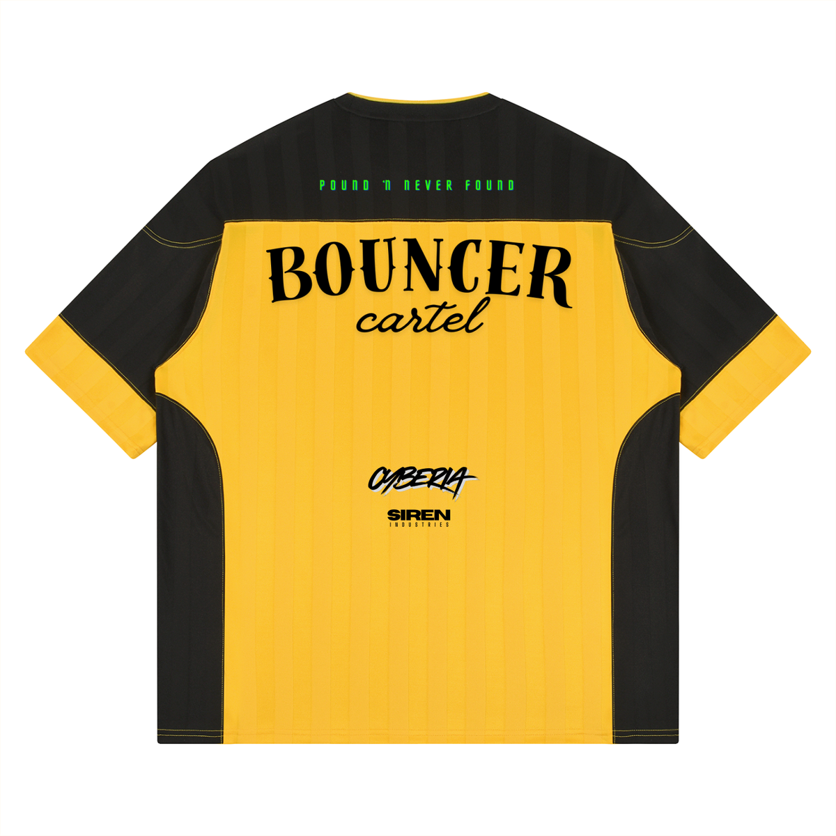 CYBERIA - BOUNCER CARTEL - Unisex Striped Raglan Jersey