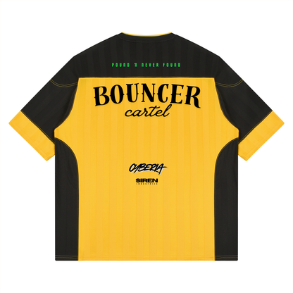 CYBERIA - BOUNCER CARTEL - Unisex Striped Raglan Jersey