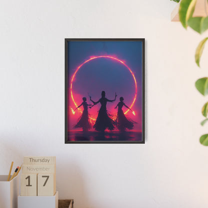The VIBE collection - Witchcraft framed poster, for Home Decor, Gift Ideas, Wall Art, Inspirational Art, Office Decor, Prompt Perfect Design
