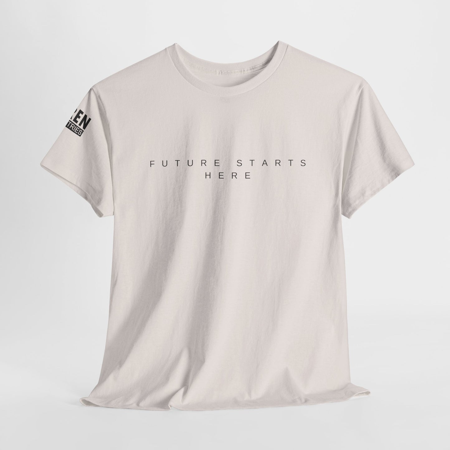 SIREN INDUSTRIES RETRO - Future Starts Here - Heavy Cotton T-shirt
