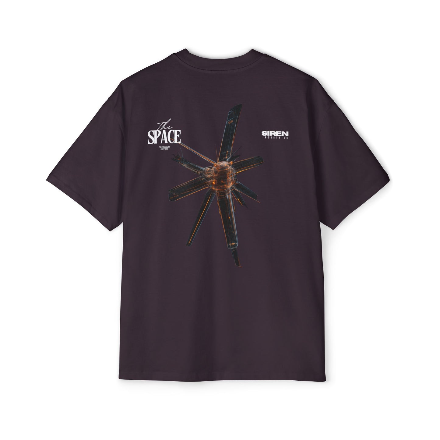 SIREN INDUSTRIES S26 - THE SPACE - LIMITED EDITION Heavy Oversized Tee T-shirt