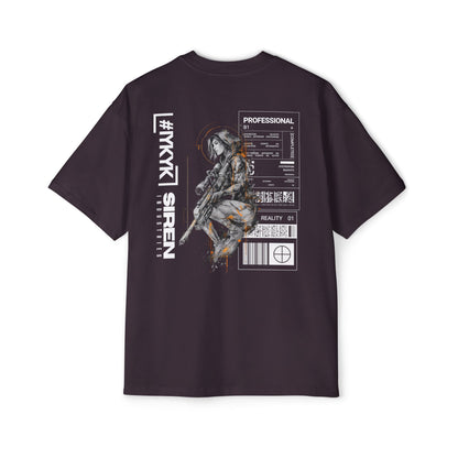 SIREN INDUSTRIES W25 - VECTOR - SNIPER Heavy Oversized Tee