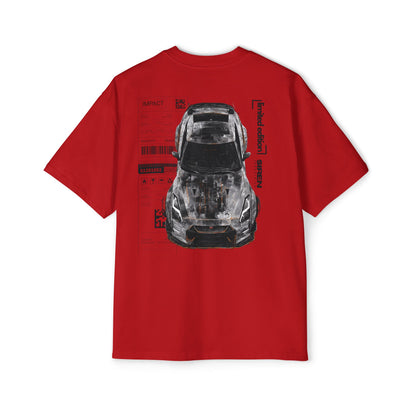 SIREN INDUSTRIES W25 - VECTOR - NISSAN GTR (B) Heavy Oversized Tee