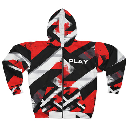 PLAY collection - Red Cameo Zip Hoodie