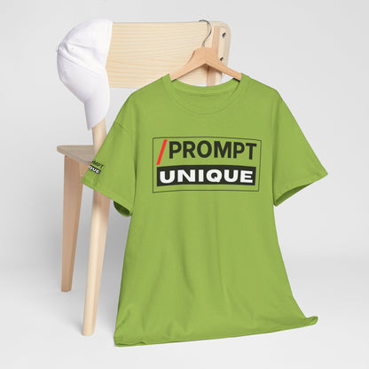 The PROMPT collection - UNIQUE T-shirt, Unique Prompt Unisex Heavy Cotton Tee, Graphic T-Shirt, Relaxed Fit Top, Casual Wear, Gift for Creatives, Everyday Style