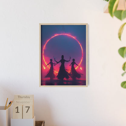The VIBE collection - Witchcraft framed poster, for Home Decor, Gift Ideas, Wall Art, Inspirational Art, Office Decor, Prompt Perfect Design