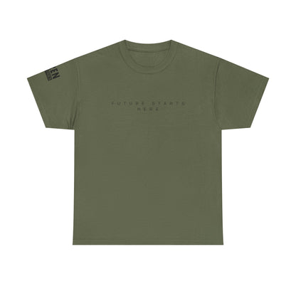 SIREN INDUSTRIES RETRO - Future Starts Here - Heavy Cotton T-shirt