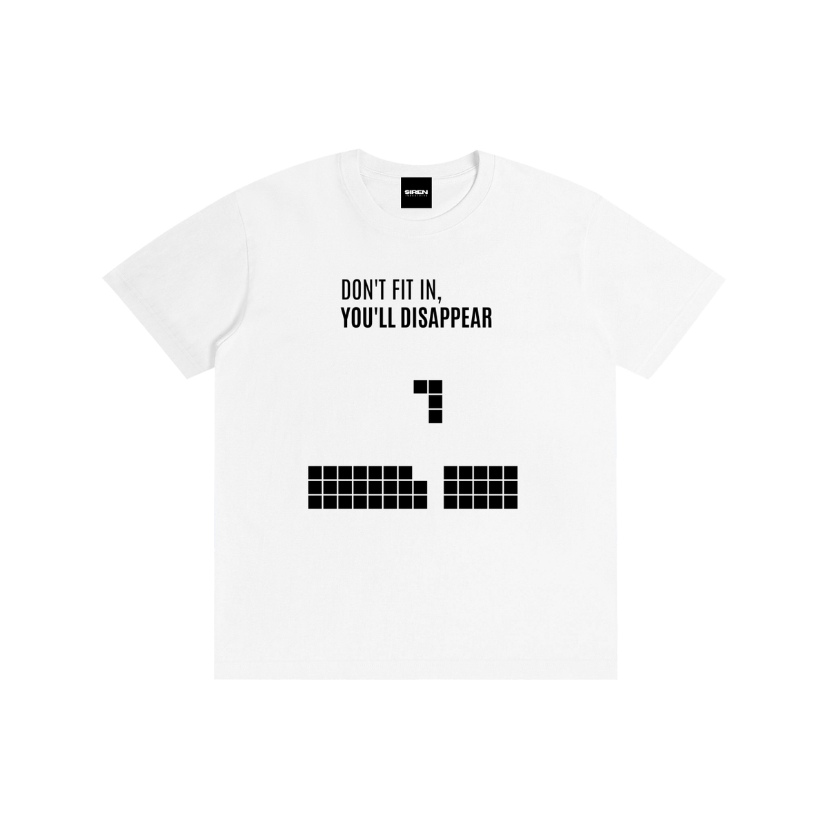 SIREN INDUSTRIES - Don't Fit In Premium Cotton T-Shirt