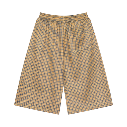 CYBERIA - Bouncer Cartel - Unisex Plaid Premium Shorts