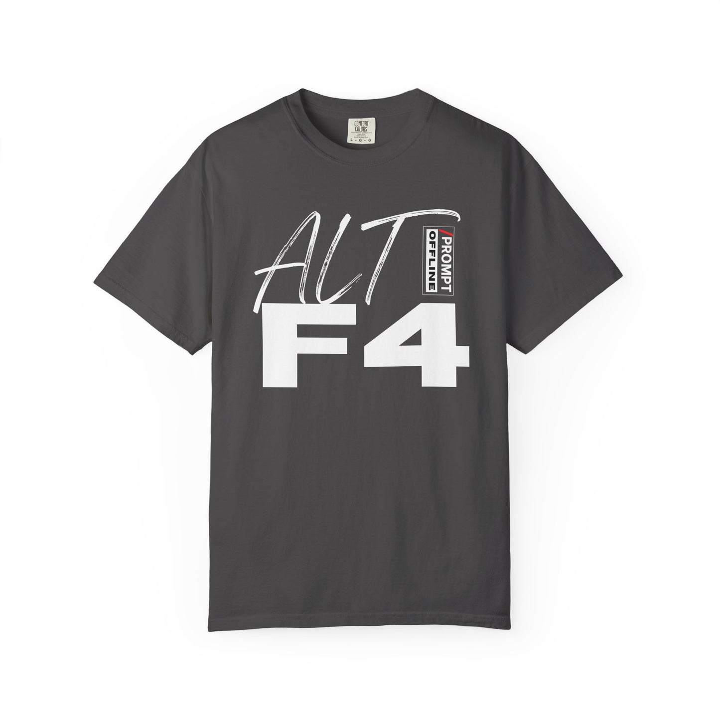 PROMPT OFFLINE - ALT F4 Premium cotton fabric T-shirt