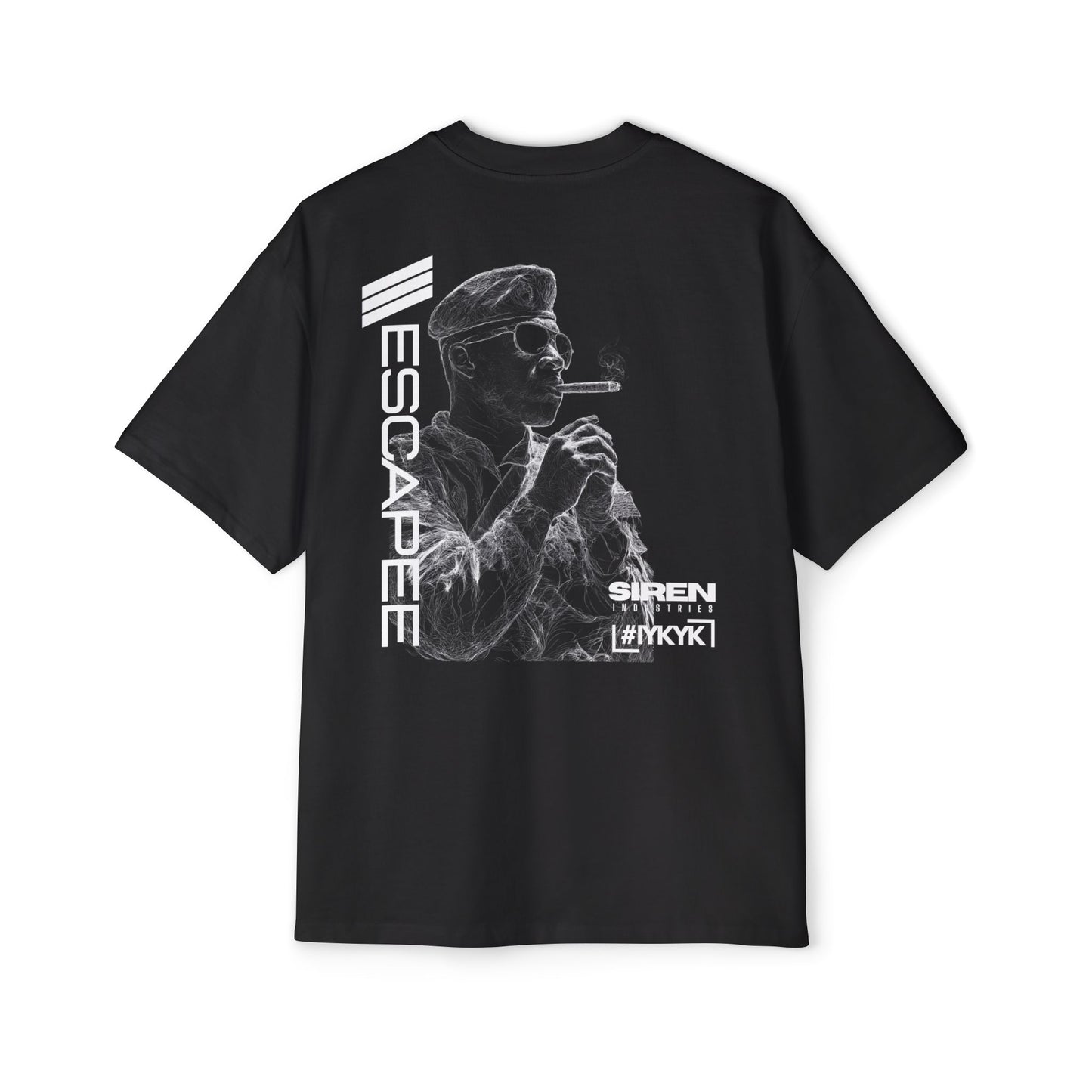 SIREN INDUSTRIES W25 - IYKYK - ESCAPEE MK.2 Heavy Oversized Tee