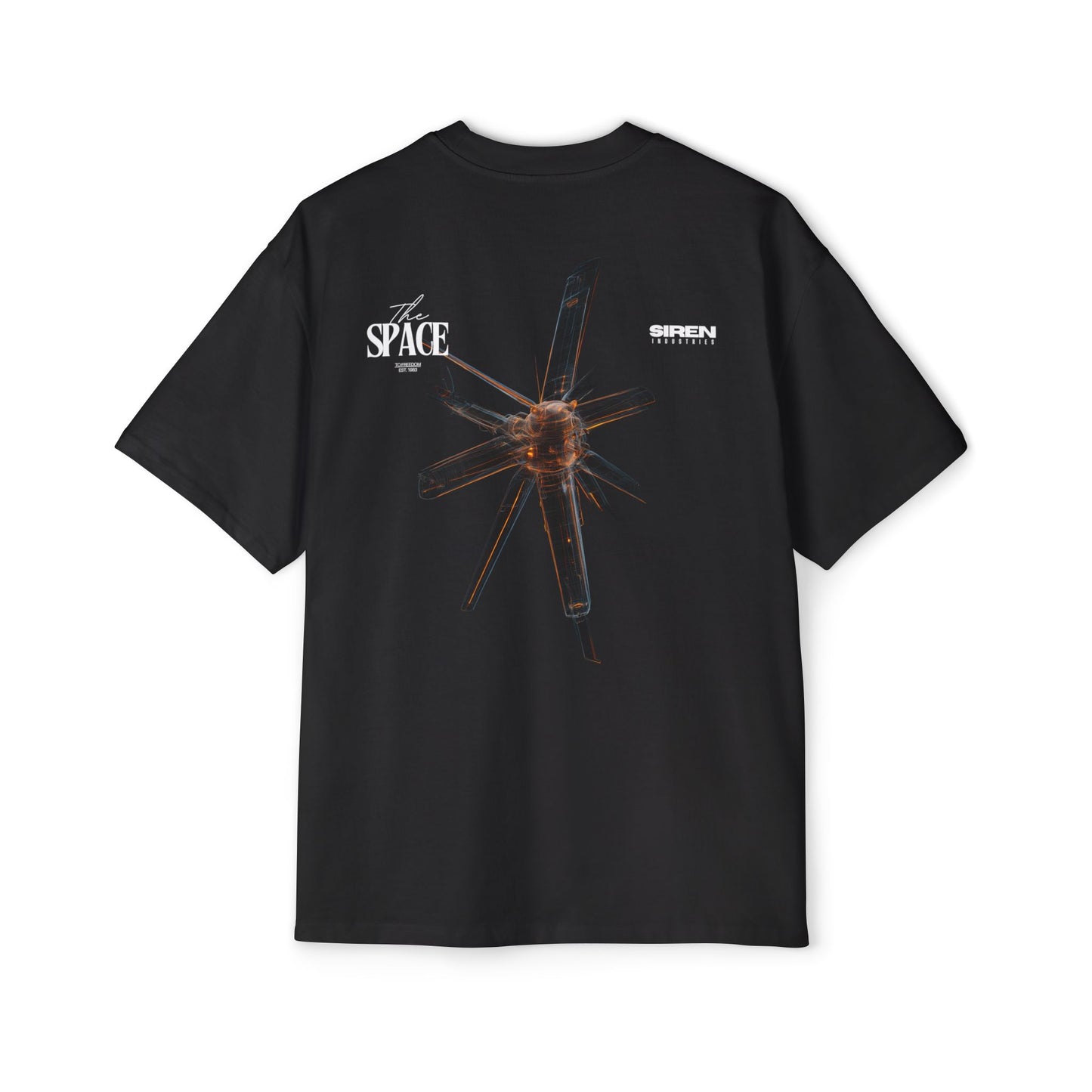 SIREN INDUSTRIES S26 - THE SPACE - LIMITED EDITION Heavy Oversized Tee T-shirt